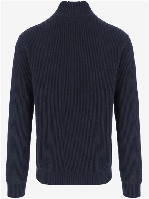 wool cash ribbed half-zip WOOLRICH | CFWOKN2024MRUF5032.3989